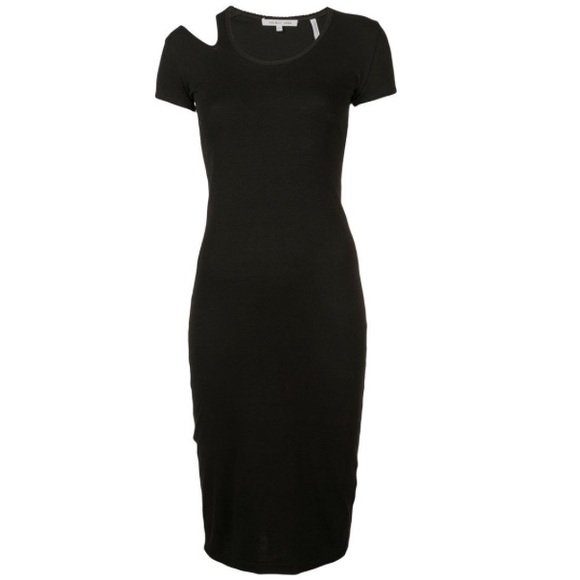 Helmut Lang Picot Edge Slash Dress - Picture 4 of 7